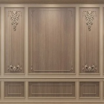 Decorative moulding panel design for walls
