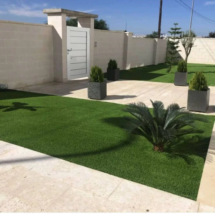 fake grass isntallation in karachi pakistana