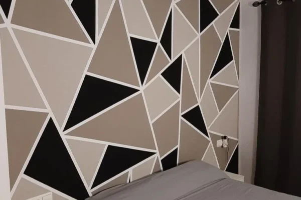 Romantic 3D Wallpaper for Bedroom Walls in Karachi