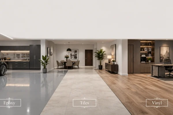 Epoxy vs Tiles vs Vinyl Flooring in Karachi: Complete Comparison Guide
