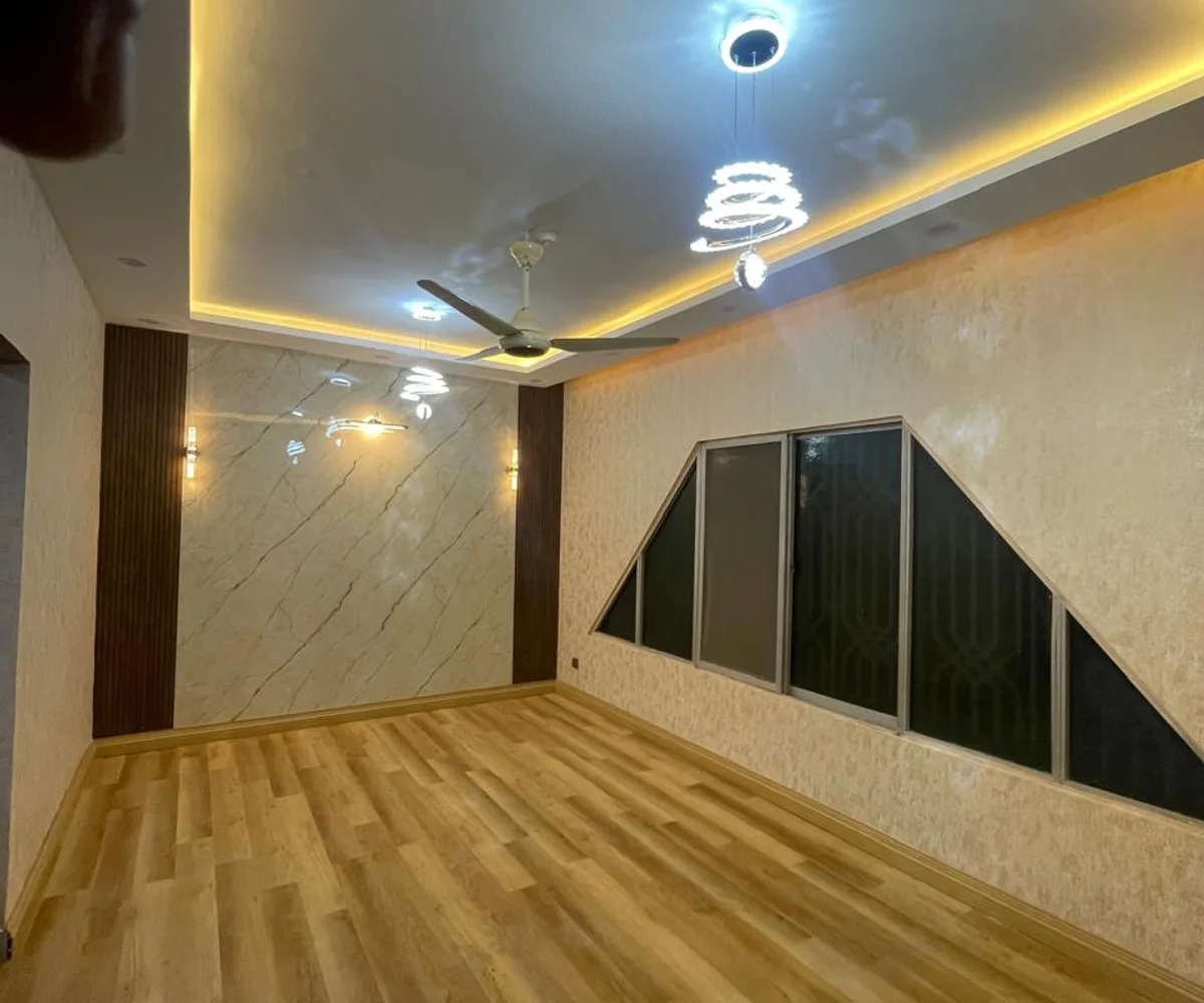 Modern TV wall design installed in Karachi by Identity Interior