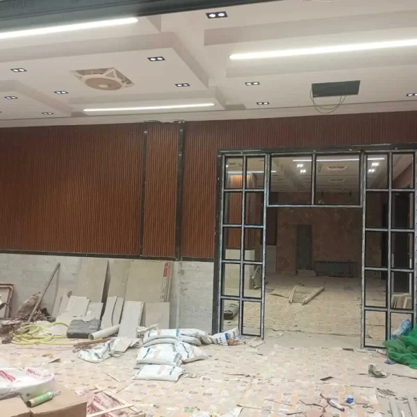 Modern WPC Panel Interior – Karachi Cantt