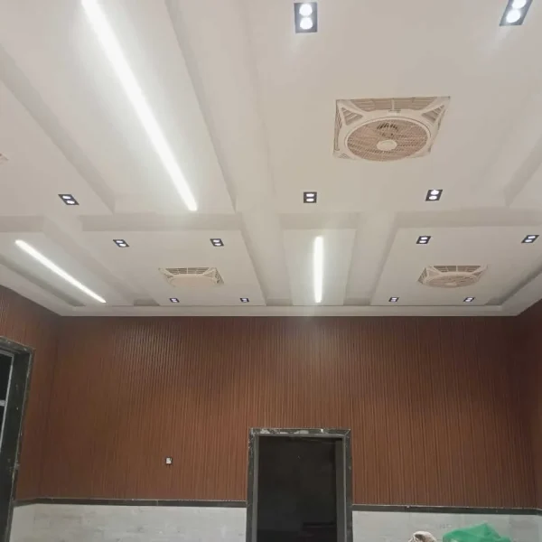 WPC Panel Project Done by identity interior inKarachi Cantt