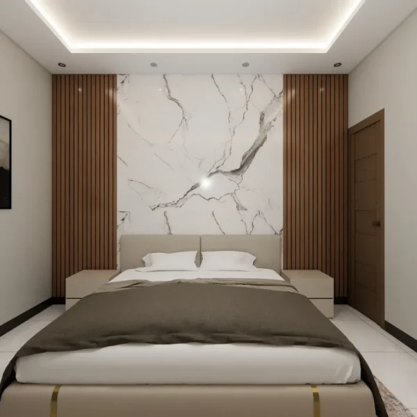 Modern 3D office design in Karachi by Identity Interior