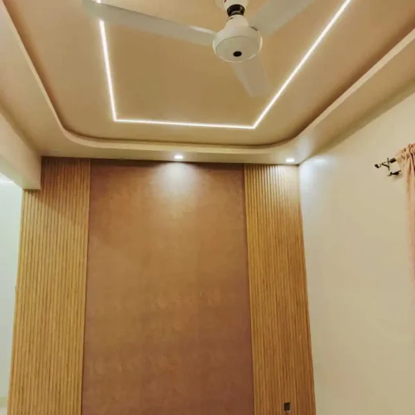 WPC False Ceiling & Wall Paneling in Gulshan Karachi | Identity Interior
